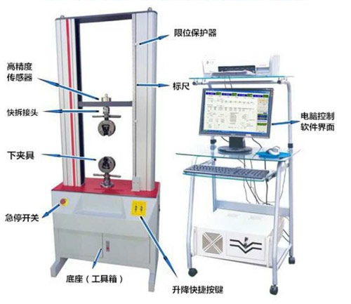 雙柱電子拉力機